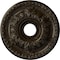 Ekena Millwork Granada Ceiling Medallion (Canopies up to 6 5/8"), 18"OD x 3 1/2"ID x 2 1/2"P, Stone Hearth Crackle CM18GASHC - alternate 1